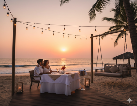 Romantic Places in Goa for Couples