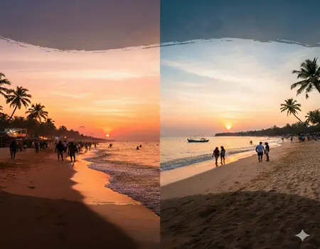 North vs South Goa for Sunset Spots Which Side Wins