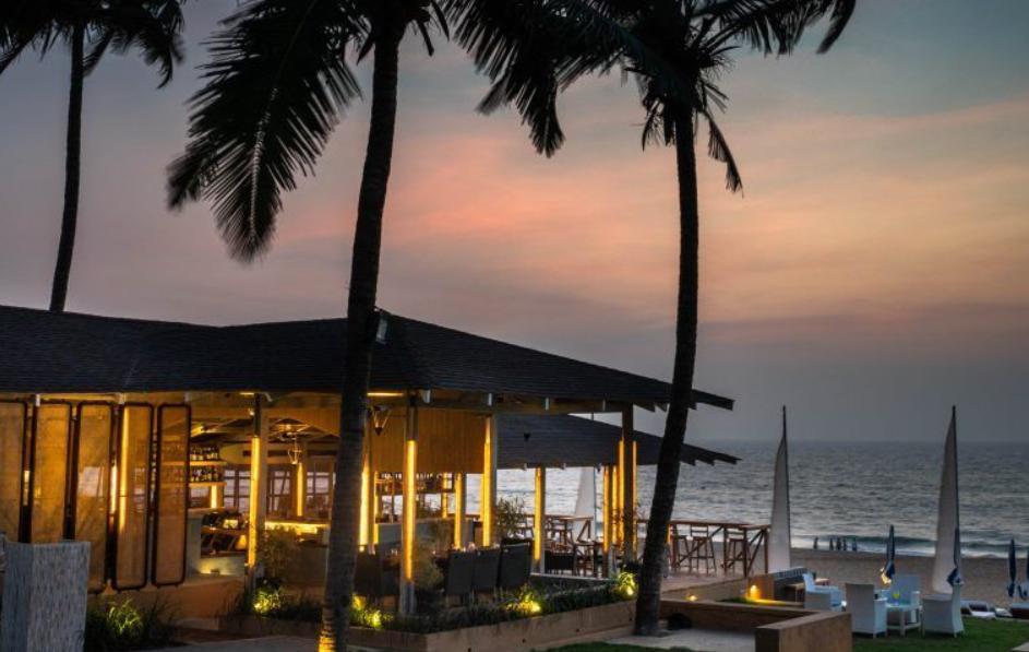 Shacks in North Goa for Sunset