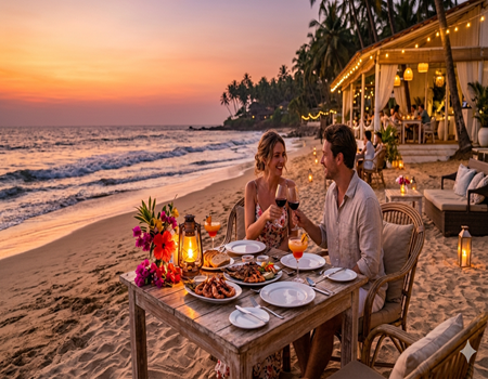 Best Places for a Romantic Dinner in Goa